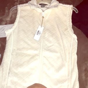plush vest